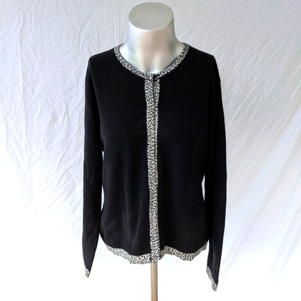 Talbots Button Up Sweater